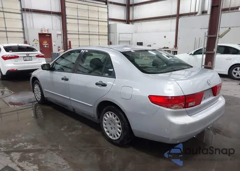 2005 Honda Accord 2.4 Dx from USA, damaged, VIN 1HGCM56125A150659